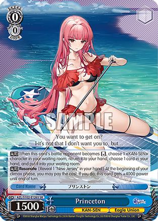 Image of Princeton (SR) (AZL/S102-E126S SR) - Azur Lane