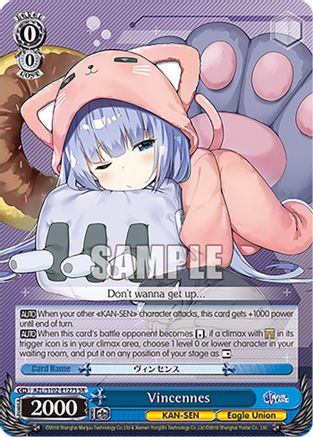 Image of Vincennes (SR) (AZL/S102-E127S SR) - Azur Lane