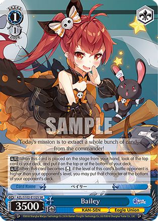 Image of Bailey (SR) (AZL/S102-E132S SR) - Azur Lane