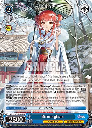 Image of Birmingham (SR) (AZL/S102-E133S SR) - Azur Lane