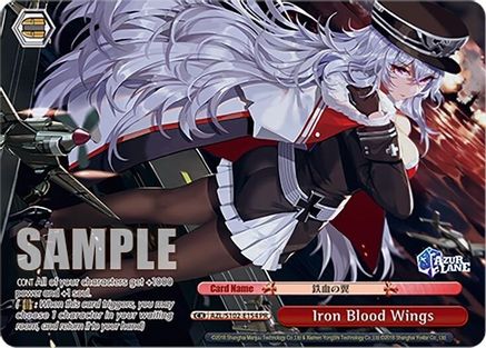 Image of Iron Blood Wings (PR) (AZL/S102-E154 PR) - Azur Lane