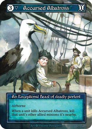 Image of Accursed Albatross (Foil)  - Alpha Foil