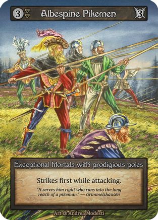 Image of Albespine Pikemen  - Alpha