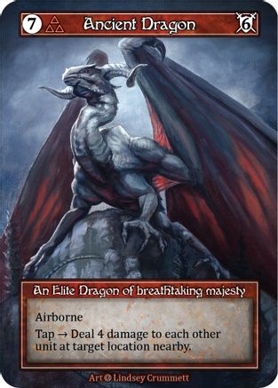 Image of Ancient Dragon (Foil)  - Alpha Foil
