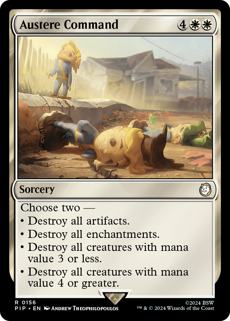 Image of Austere Command (PIP-156) - Fallout