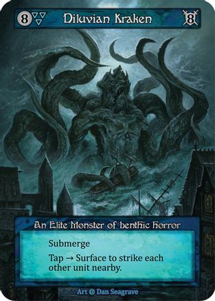 Image of Diluvian Kraken (Preconstructed Deck)  - Alpha
