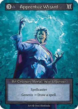 Image of Apprentice Wizard (Preconstructed Deck)  - Alpha