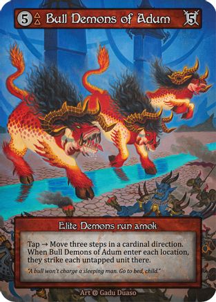 Image of Bull Demons of Adum (Preconstructed Deck)  - Alpha