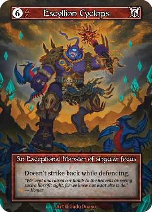 Image of Escyllion Cyclops (Foil)  - Alpha Foil