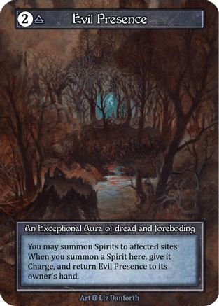 Image of Evil Presence (Foil)  - Alpha Foil
