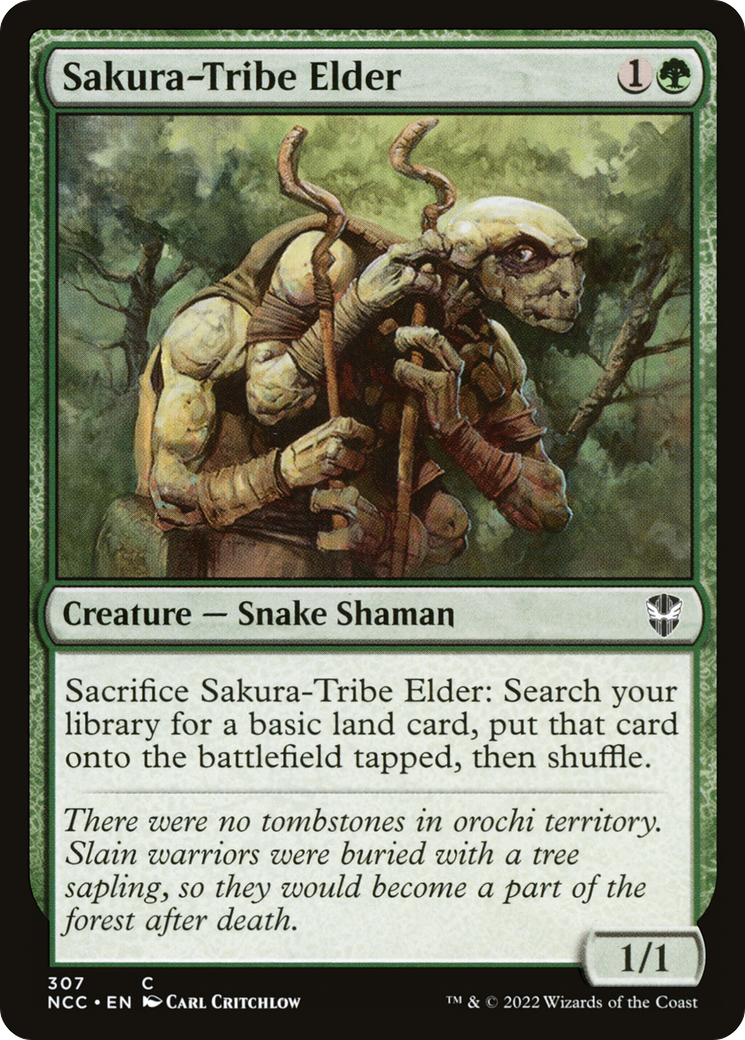 Image of Sakura-Tribe Elder (NCC-307) - New Capenna Commander