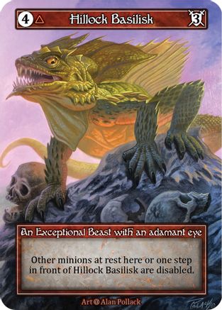 Image of Hillock Basilisk (Foil)  - Alpha Foil