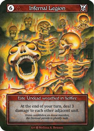 Image of Infernal Legion (Foil)  - Alpha Foil