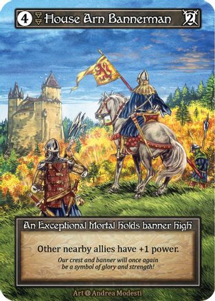 Image of House Arn Bannerman (Foil)  - Alpha Foil