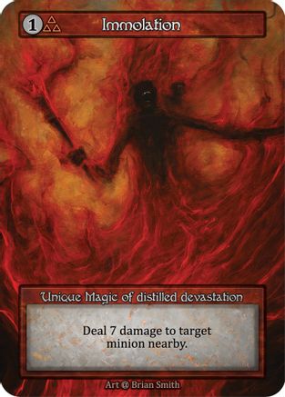 Image of Immolation  - Alpha