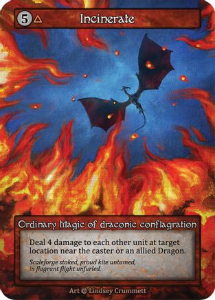 Image of Incinerate (Preconstructed Deck)  - Alpha