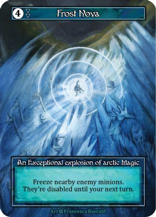 Image of Frost Nova (Foil)  - Alpha Foil