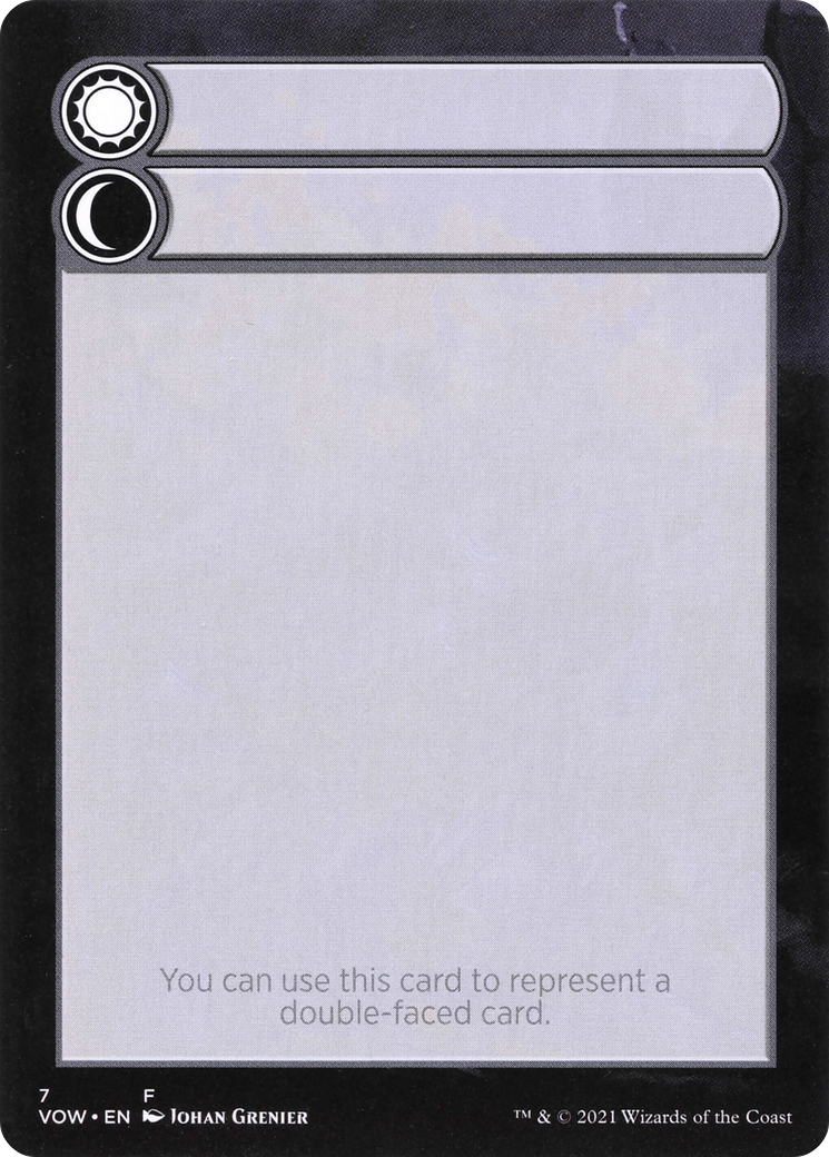 Image of Double-Faced Substitute Card (SVOW-007) - Innistrad: Crimson Vow Substitute Cards (Borderless)