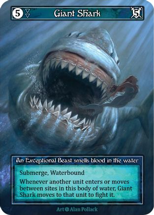 Image of Giant Shark (Foil)  - Alpha Foil