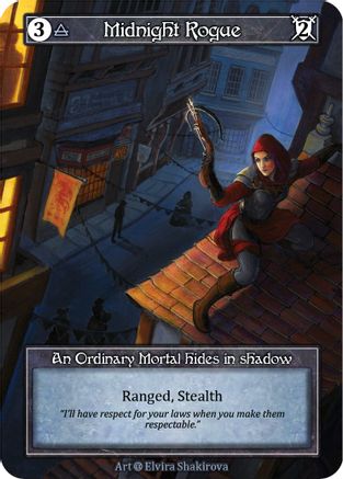 Image of Midnight Rogue (Foil)  - Alpha Foil