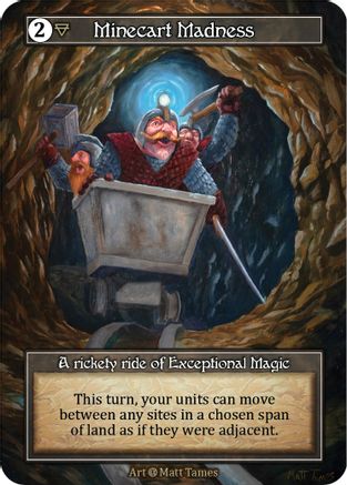 Image of Minecart Madness (Foil)  - Alpha Foil