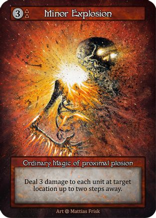 Image of Minor Explosion  - Alpha