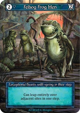 Image of Felbog Frog Men (Foil)  - Alpha Foil