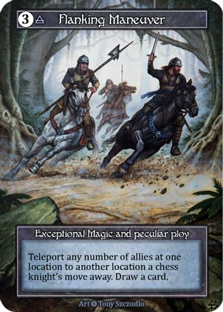 Image of Flanking Maneuver (Foil)  - Alpha Foil