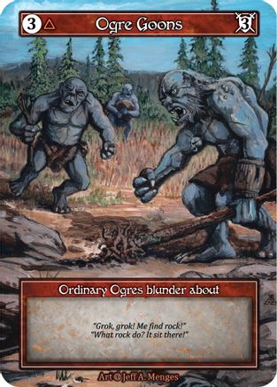Image of Ogre Goons (Foil)  - Alpha Foil