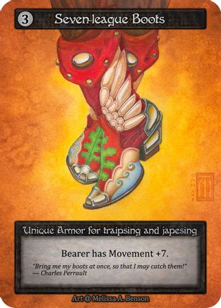 Image of Seven-League Boots  - Alpha