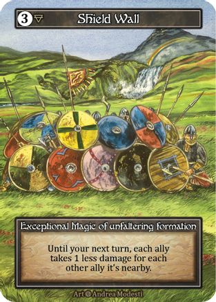 Image of Shield Wall (Foil)  - Alpha Foil