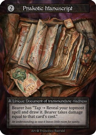 Image of Pnakotic Manuscript  - Alpha