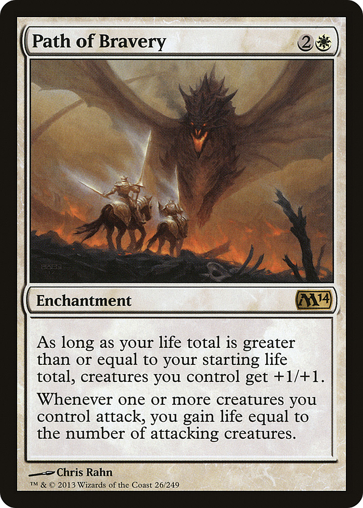 Image of Path of Bravery (M14-026) - Magic 2014