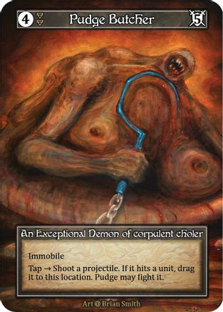 Image of Pudge Butcher (Foil)  - Alpha Foil
