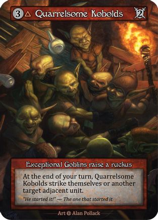 Image of Quarrelsome Kobolds (Preconstructed Deck)  - Alpha