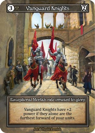 Image of Vanguard Knights (Foil)  - Alpha Foil