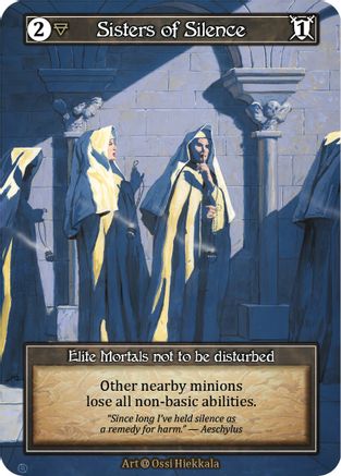 Image of Sisters of Silence (Foil)  - Alpha Foil