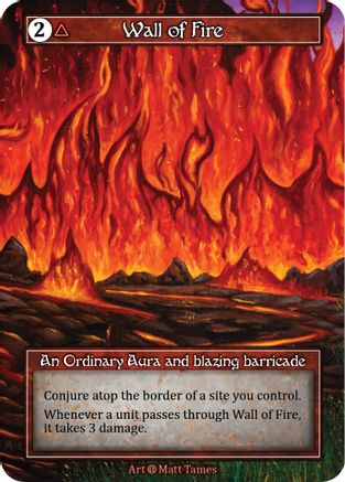 Image of Wall of Fire (Foil)  - Alpha Foil