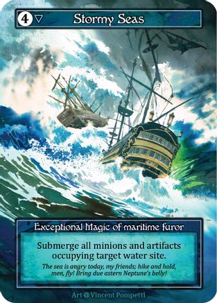 Image of Stormy Seas (Foil)  - Alpha Foil