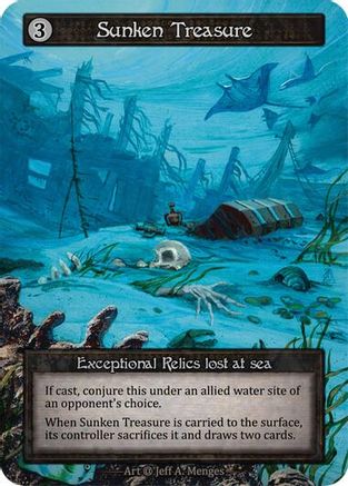 Image of Sunken Treasure (Preconstructed Deck)  - Alpha