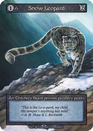 Image of Snow Leopard  - Alpha