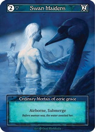 Image of Swan Maidens (Foil)  - Alpha Foil