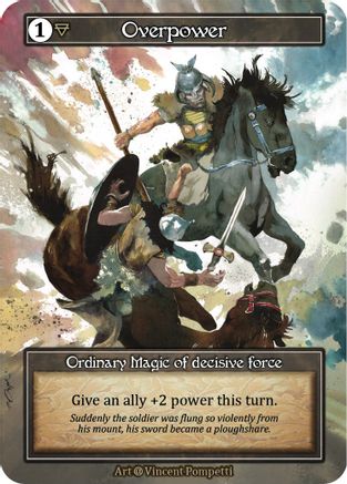 Image of Overpower (Foil)  - Alpha Foil
