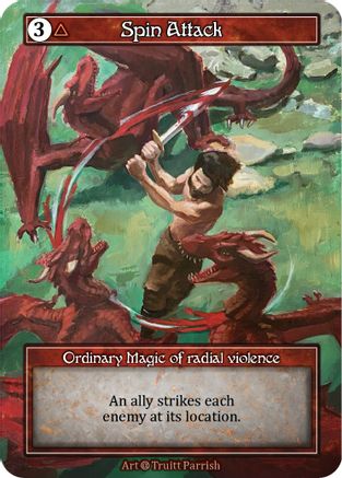 Image of Spin Attack (Foil)  - Alpha Foil