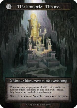 Image of The Immortal Throne  - Alpha
