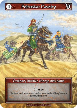 Image of Petrosian Cavalry (Foil)  - Alpha Foil