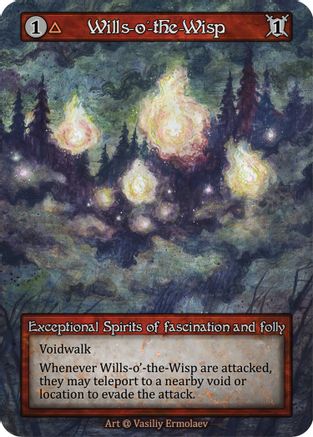 Image of Wills-o'-the-Wisp (Preconstructed Deck)  - Alpha