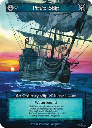 Image of Pirate Ship (Preconstructed Deck)  - Alpha