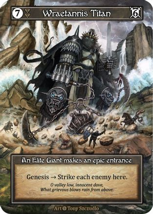 Image of Wraetannis Titan (Foil)  - Alpha Foil