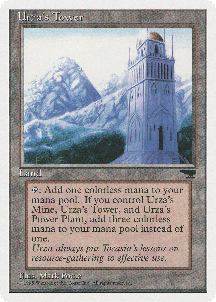 Image of Urza's Tower (Mountains) (CHR-) - Chronicles